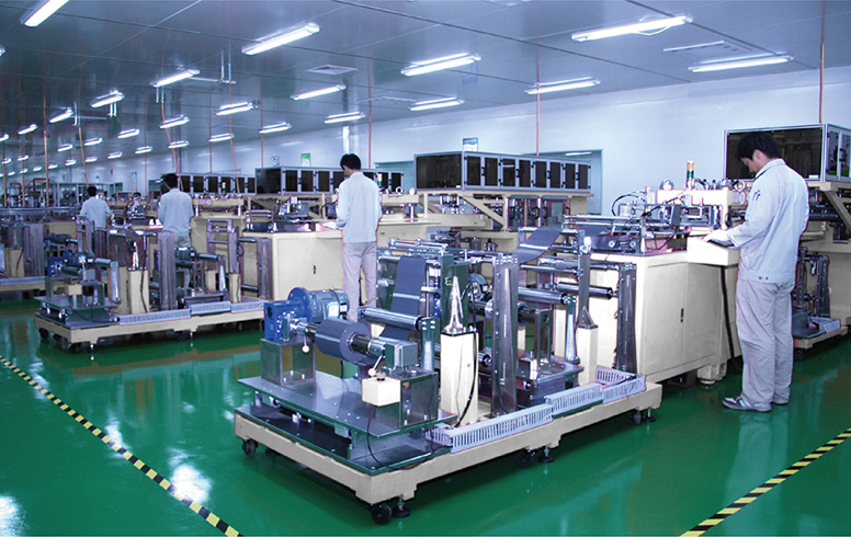 Atelier de production de batteries au lithium