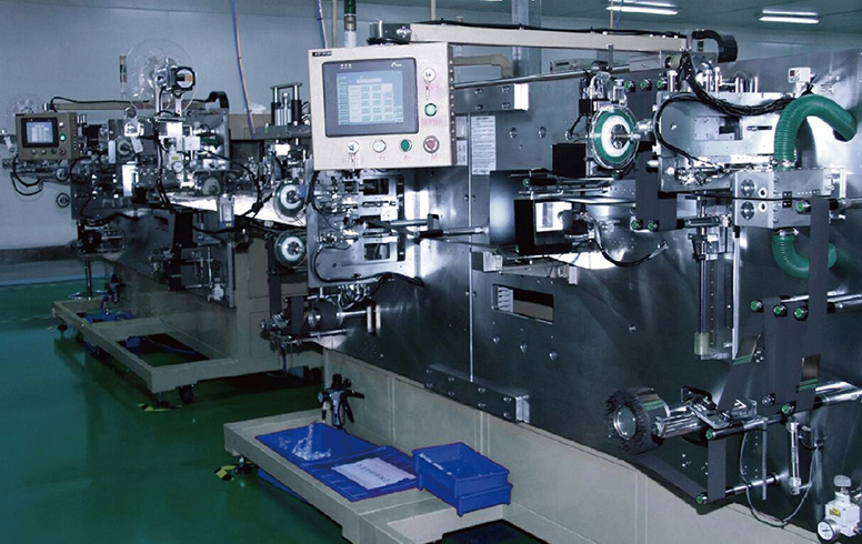 Atelier de production de batteries au lithium